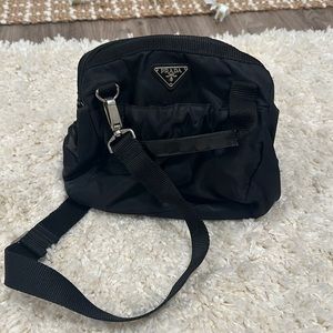 Black Prada crossbody bag